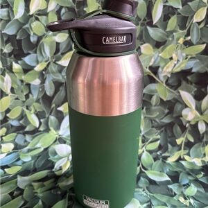 CamelBak Forest Green and Stainless Steel Bottle